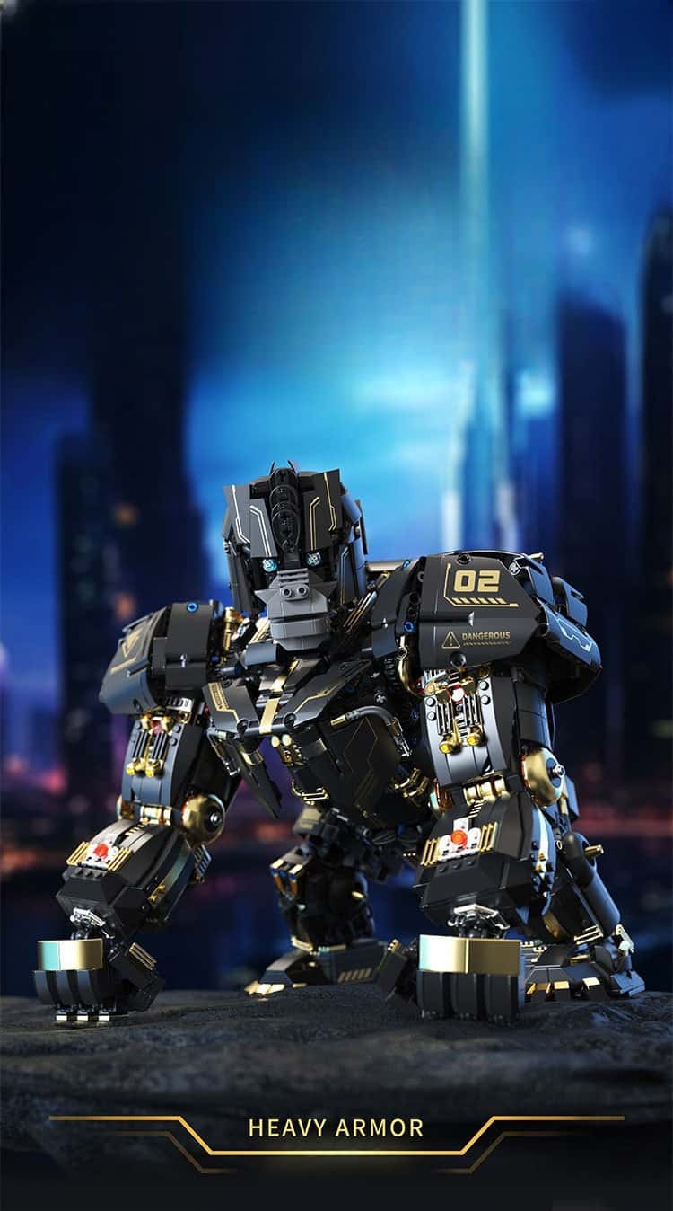Heavy Armor·Qingyaoxing building blocks large toys are suitable for boys and girls as collection gifts
