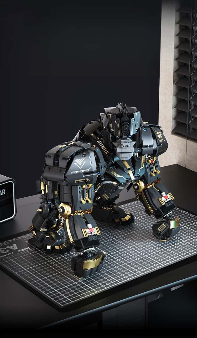 Heavy Armor·Qingyaoxing building blocks large toys are suitable for boys and girls as collection gifts
