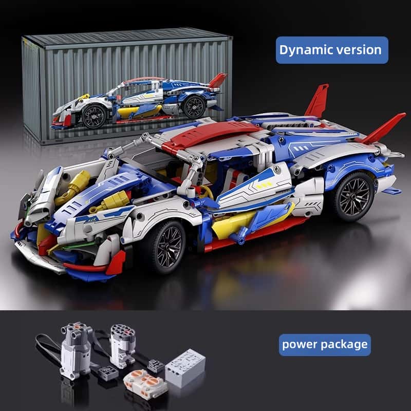 Remote control supercar Apollo upgraded motor + cool lights high performance remote control car boy holiday gift