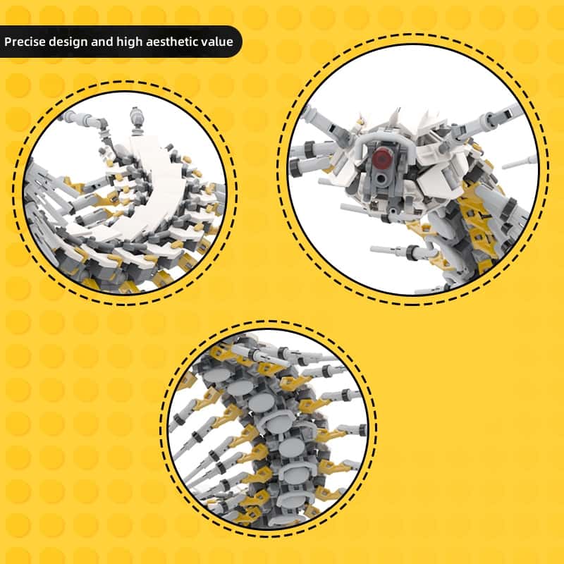 749PCS Centipede Mecha Robot Building Blocks – DIY Insect Model Kit for Kids & Adults