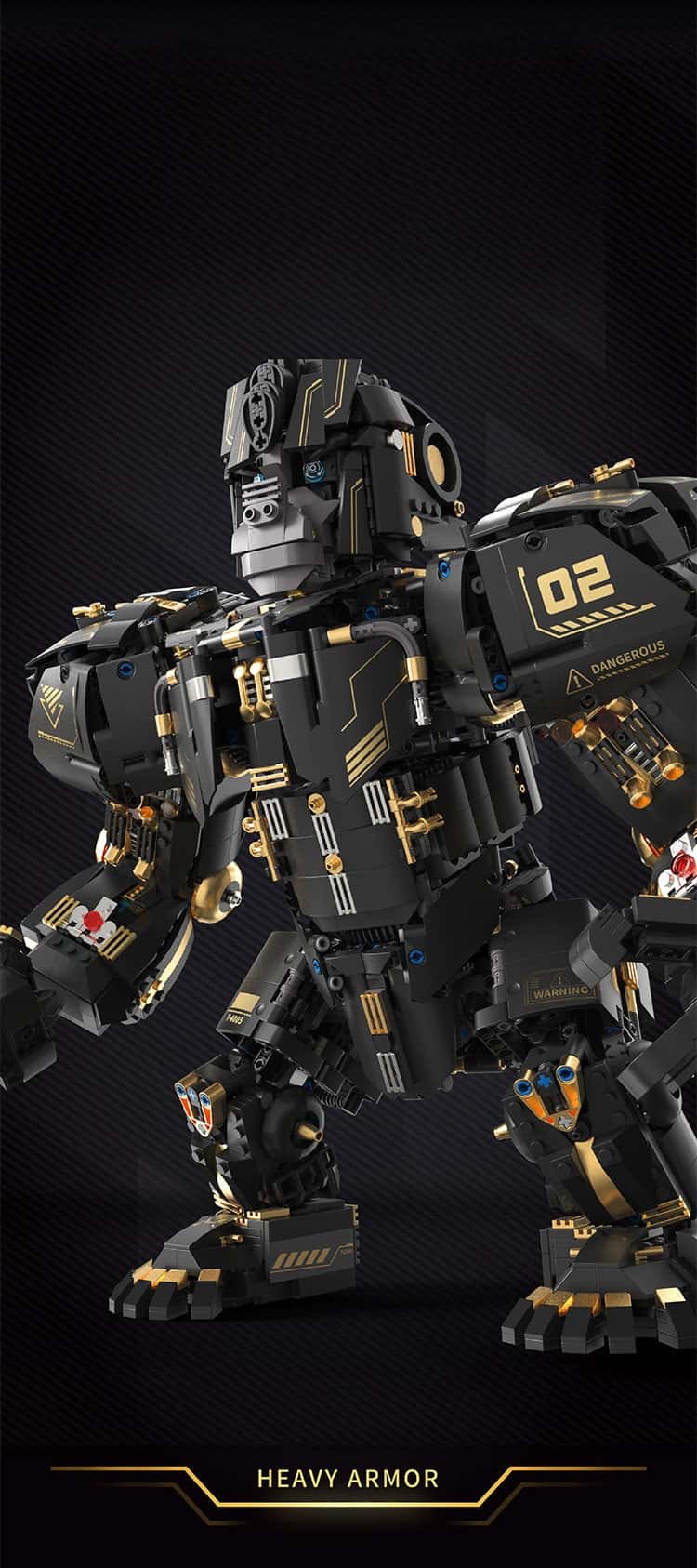 Heavy Armor·Qingyaoxing building blocks large toys are suitable for boys and girls as collection gifts