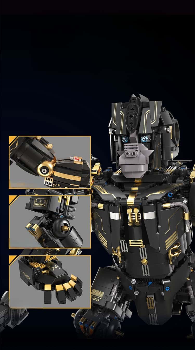 Heavy Armor·Qingyaoxing building blocks large toys are suitable for boys and girls as collection gifts