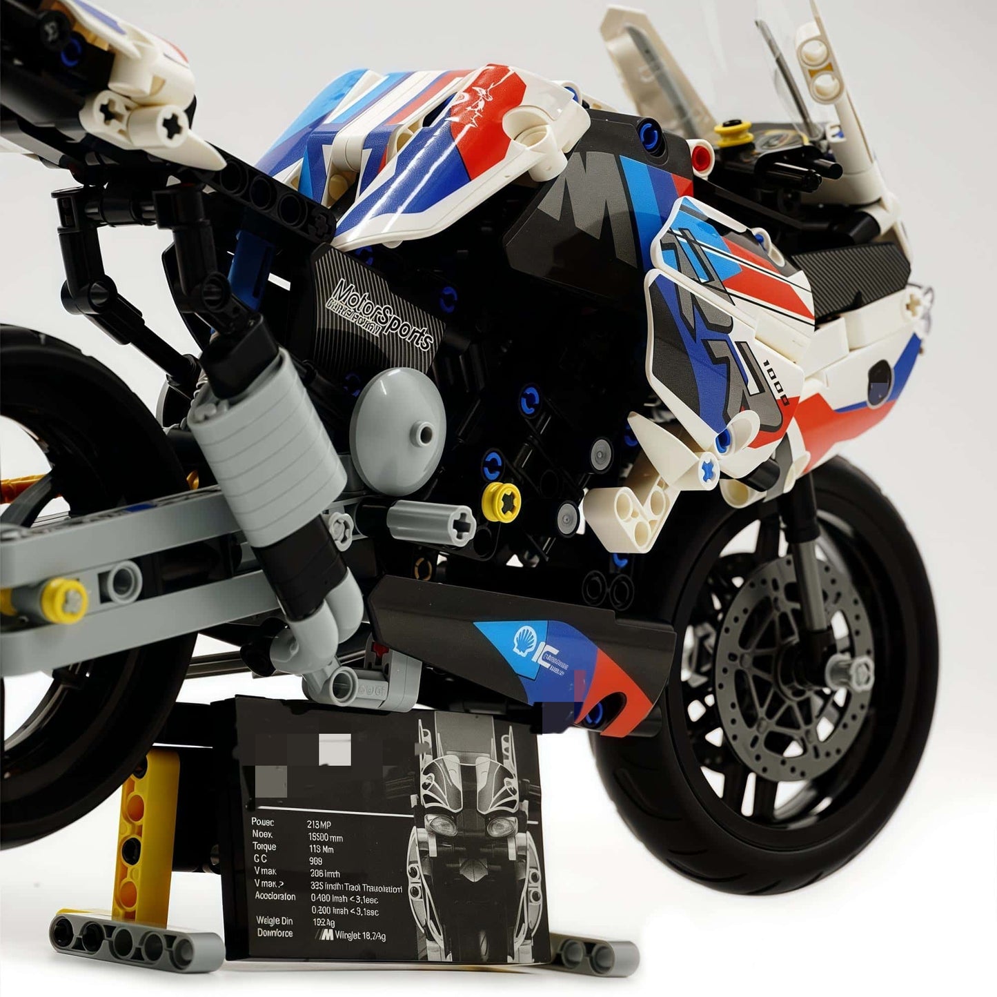 Motorcycle building blocks Harley motorcycle boys assembly toys mechanical model gift