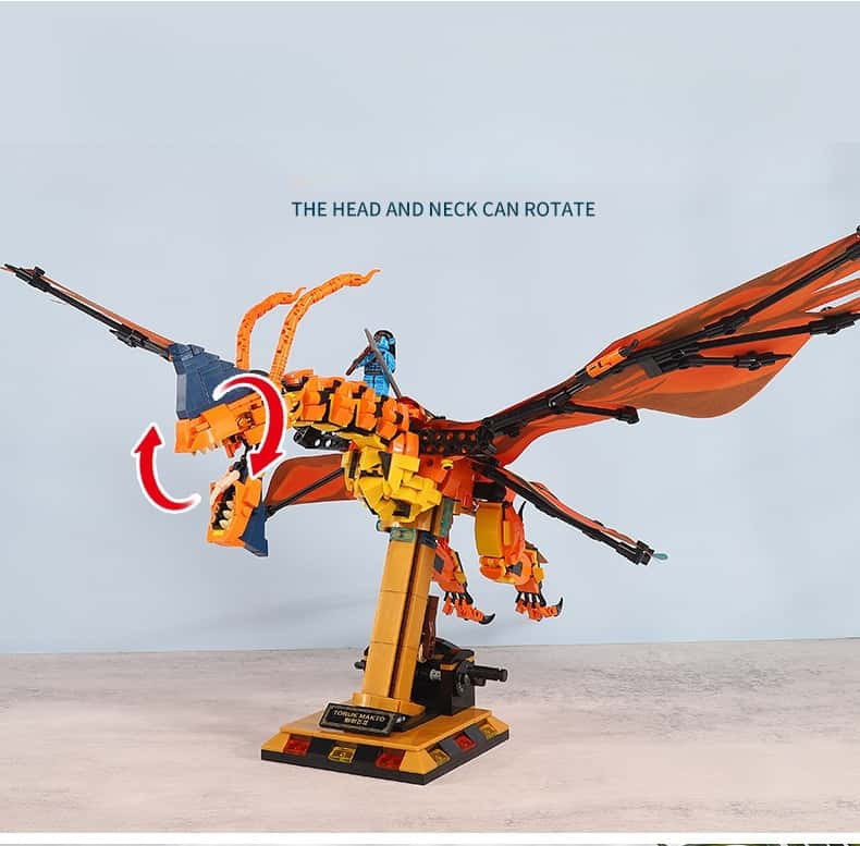 Dinosaur building blocks Ninjago assembly toys boys monster giant flying dragon 8-12 years old gift