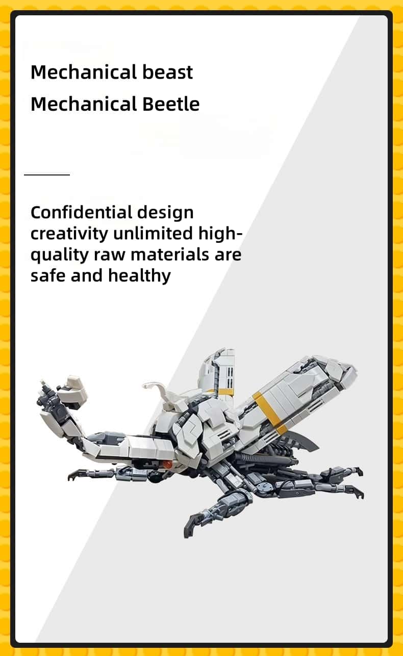 Robot Insect Building Blocks – 949PCS DIY Mecha Beetle Toy for Boys Gift