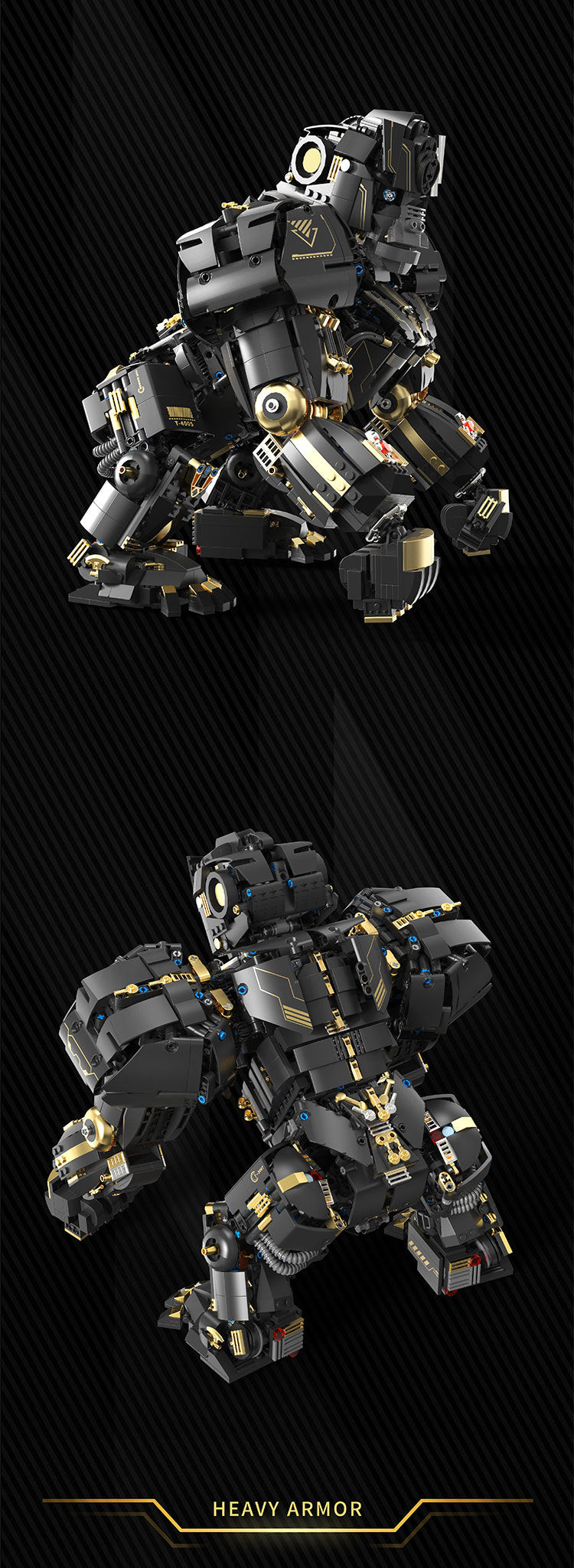 Heavy Armor·Qingyaoxing building blocks large toys are suitable for boys and girls as collection gifts