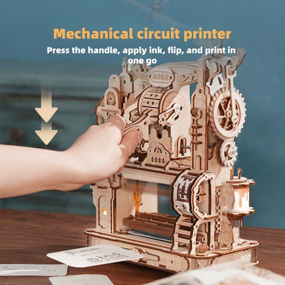 Peach Print Workshop birthday gift for girls DIY handmade building block assembly model printing puzzle gift for boys