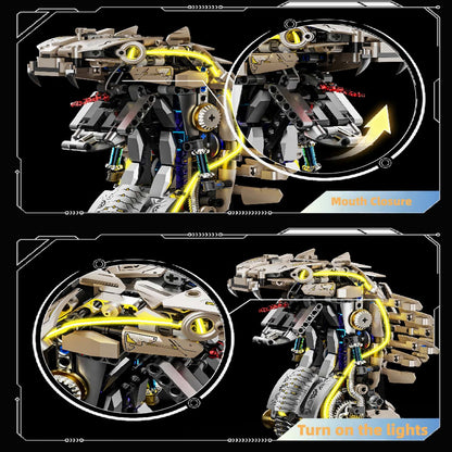 New Mechanical Cobra King Assembly Building Blocks - Articulated Linkage, Educational & High-Difficulty Toy Model, Ideal Gift for Boys