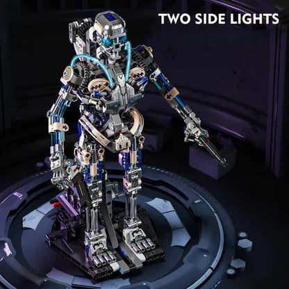 New mechanical skeleton robot multi-joint movable assembly building block model boy birthday gift
