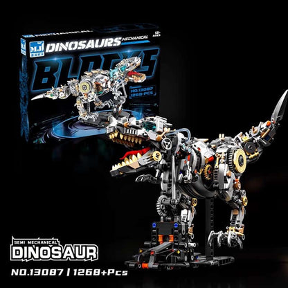 New mechanical Tyrannosaurus Rex building blocks boy assembly toy ornaments model suitable for Lego birthday gifts