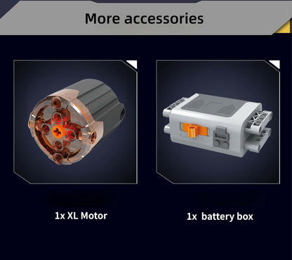 STEM technology assembly | W16 engine model | Electric dynamic version | Mechanical structure teaching toys | Suitable for teenagers and adults