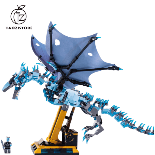 Dinosaur building blocks Ninjago assembly toys flying dragon boy monster frost dragon 8-12 years old gift