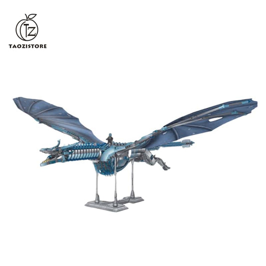 Ninjago Dragon Building Blocks Frost Dragon Model Boys High Difficulty Assembling Flying Dragon Children's Toy Gift