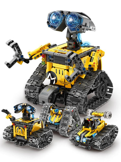 Wall-E robot 4 in 1 programming remote control electric assembly building block model toy educational children's toy assembly