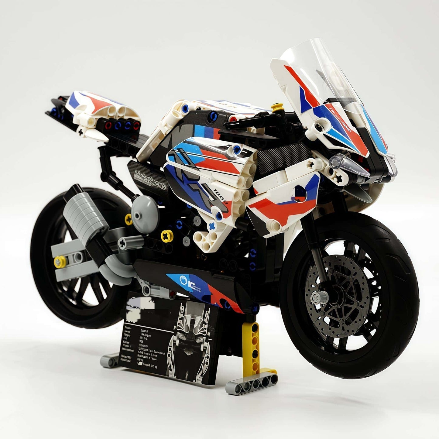 Motorcycle building blocks Harley motorcycle boys assembly toys mechanical model gift