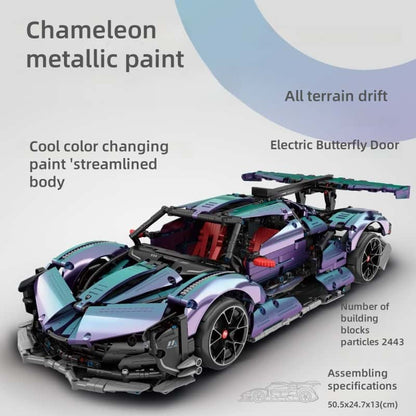【Chameleon】RC drift car｜color-changing paint + powerful power｜upgraded version｜high-quality ABS material｜recommended as a gift