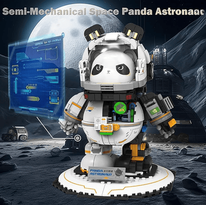 Space Panda Astronaut Building Toys, Cool & Cute Animals Panda Bear Display Model, Space Toys Sets for Adults Kids Boys Girls Aged 8 9 10 11 12 13 14+, Ideal Gifts Idea(829 Pieces)