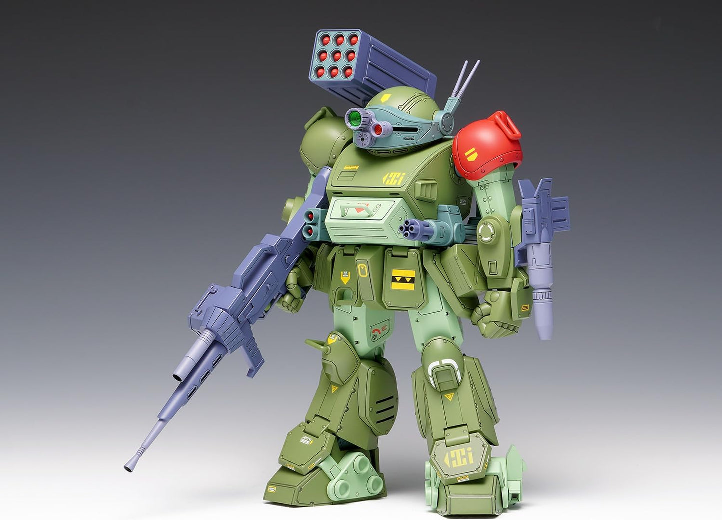 Armored Trooper Votoms Scope Dog Red Shoulder Custom 1/24 Scale Total Height Approx. 7.5 inches (19 cm), Color Coded Plastic Model