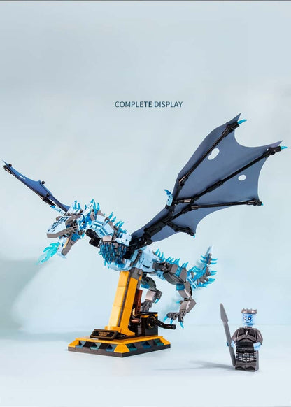 Dinosaur building blocks Ninjago assembly toys flying dragon boy monster frost dragon 8-12 years old gift