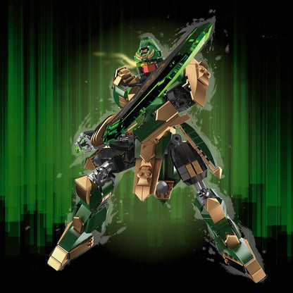 Mecha Robot Building Blocks , Flexible Cool Warrior Hero Model Kit, Collectible Action Figures Mech Toy Gifts for Adults Kids Age 8 9 10 11 12 13 14+, Construction Set