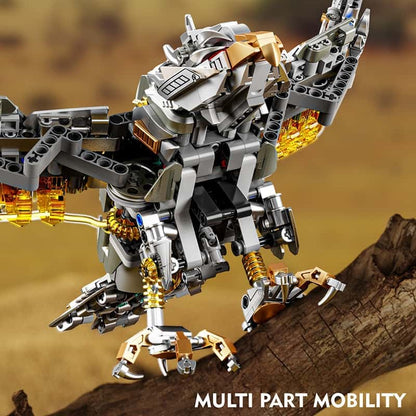 Mechanical eagle building blocks New steampunk eagle assembly toy model Desktop ornaments boy gift