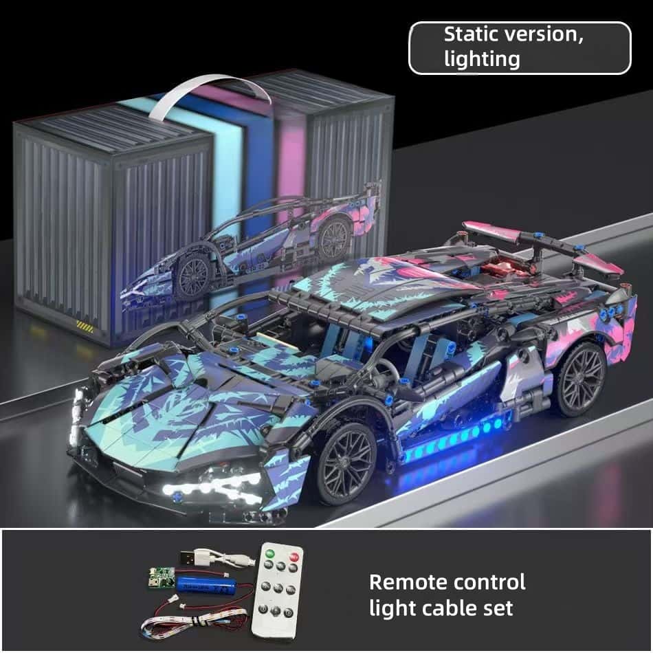 [Full of technology] Cyber Rambo remote control supercar | shining lights | remote control drift | gifts for children/car fans