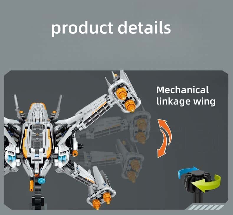 X-ray Sword Ship Model Technology Particles High Difficulty Boys Splicing Linkage Educational Building Blocks Toy Gift Children DIY