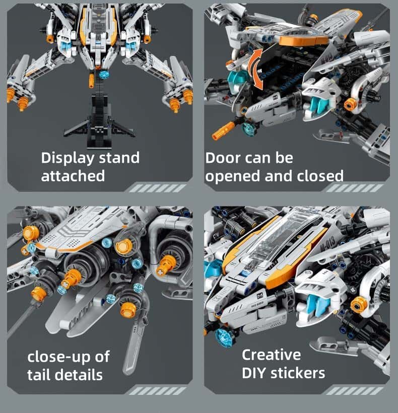 X-ray Sword Ship Model Technology Particles High Difficulty Boys Splicing Linkage Educational Building Blocks Toy Gift Children DIY