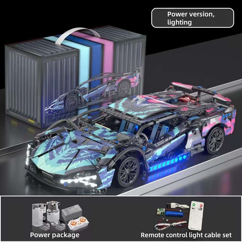 [Full of technology] Cyber Rambo remote control supercar | shining lights | remote control drift | gifts for children/car fans