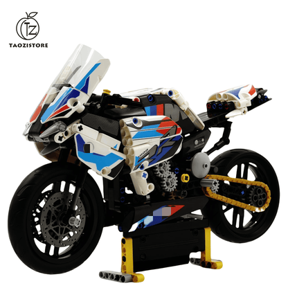 Motorcycle building blocks Harley motorcycle boys assembly toys mechanical model gift
