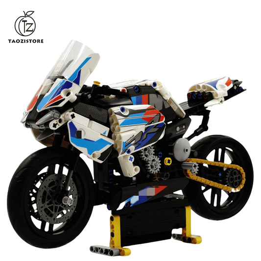 Motorcycle building blocks Harley motorcycle boys assembly toys mechanical model gift