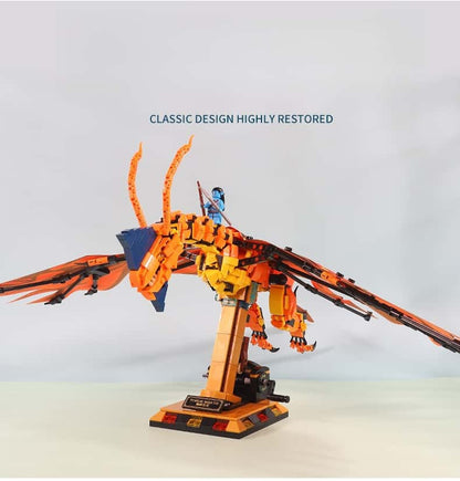 Dinosaur building blocks Ninjago assembly toys boys monster giant flying dragon 8-12 years old gift