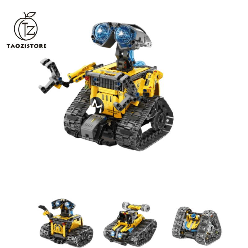 Wall-E robot 4 in 1 programming remote control electric assembly building block model toy educational children's toy assembly