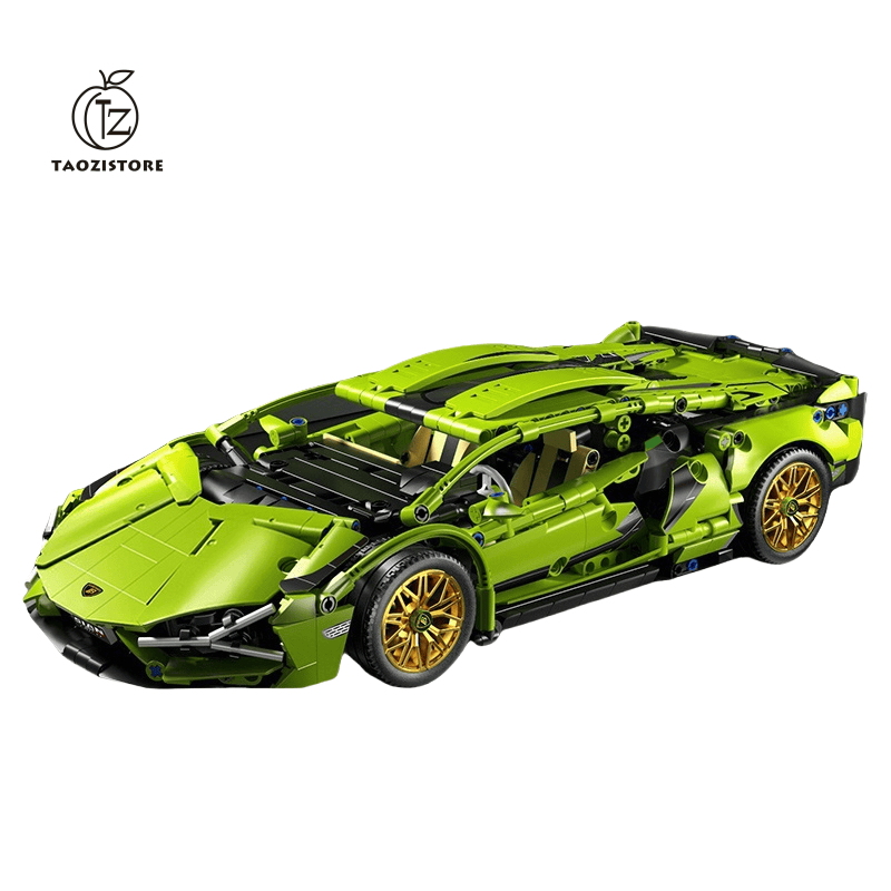 Adult building block supercar | Rambo remote control model | Upgrade power system |