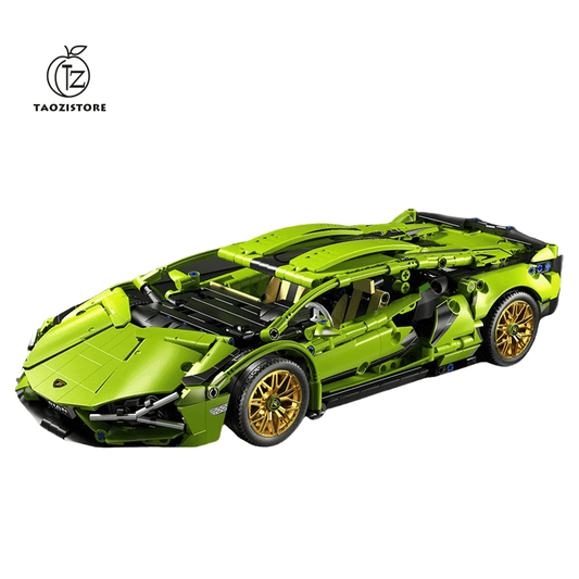 Adult building block supercar | Rambo remote control model | Upgrade power system |