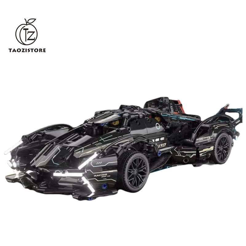 [Upgraded remote control power] Black Warrior Rambo | LED lights | High-performance remote control car | Alloy shell + ABS environmentally friendly plastic |