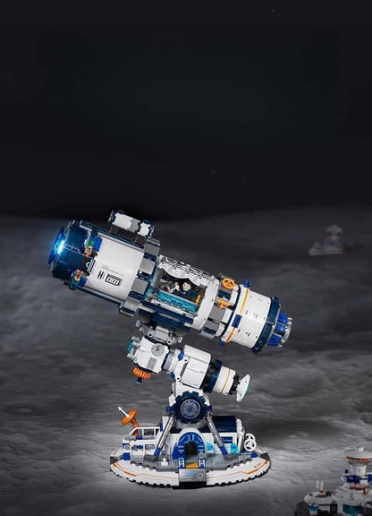 Star Exploration Project Telescope Building Blocks Assembling Toy Model Aerospace Science and Technology Museum Series