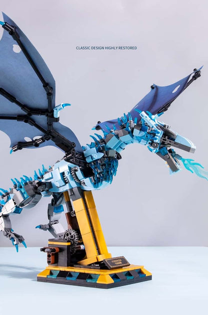 Dinosaur building blocks Ninjago assembly toys flying dragon boy monster frost dragon 8-12 years old gift