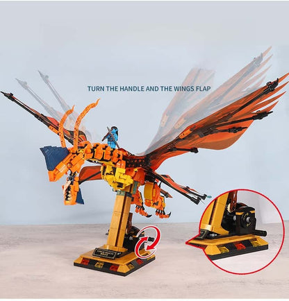 Dinosaur building blocks Ninjago assembly toys boys monster giant flying dragon 8-12 years old gift