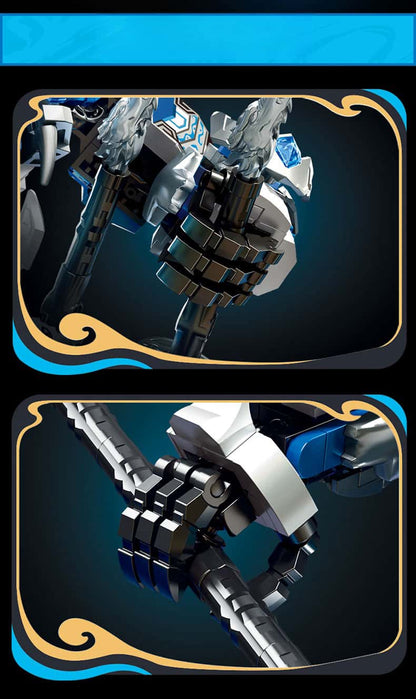 Cool city mecha warrior toys, holiday gifts for adults and children [2006 pieces]