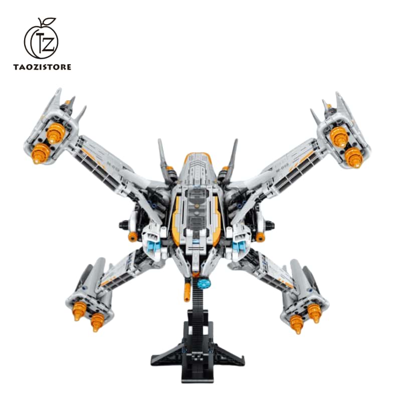 X-ray Sword Ship Model Technology Particles High Difficulty Boys Splicing Linkage Educational Building Blocks Toy Gift Children DIY