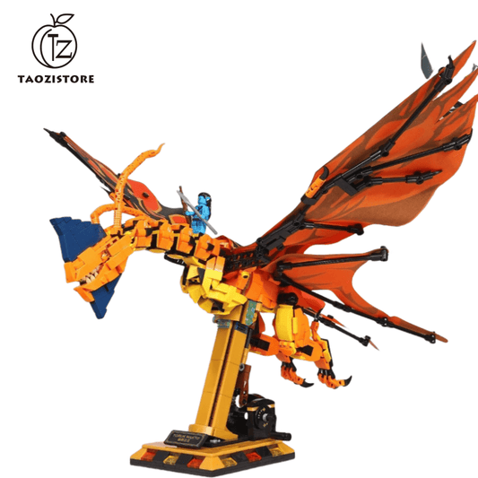 Dinosaur building blocks Ninjago assembly toys boys monster giant flying dragon 8-12 years old gift