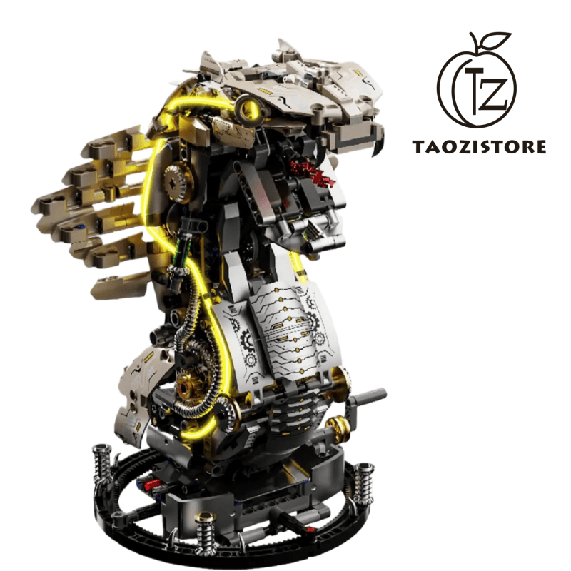 New Mechanical Cobra King Assembly Building Blocks - Articulated Linkage, Educational & High-Difficulty Toy Model, Ideal Gift for Boys