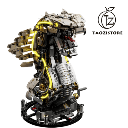 New Mechanical Cobra King Assembly Building Blocks - Articulated Linkage, Educational & High-Difficulty Toy Model, Ideal Gift for Boys