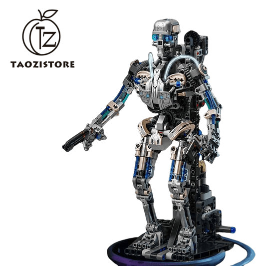 New mechanical skeleton robot multi-joint movable assembly building block model boy birthday gift