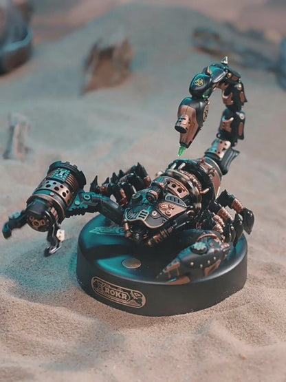 Heavy-Duty Battlefield Scorpion: 3D Assembly Building Block Toy, Metal Mechanical Assembly Model – A Qixi Festival Gift for Boys